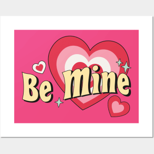 Be Mine Hears Posters and Art